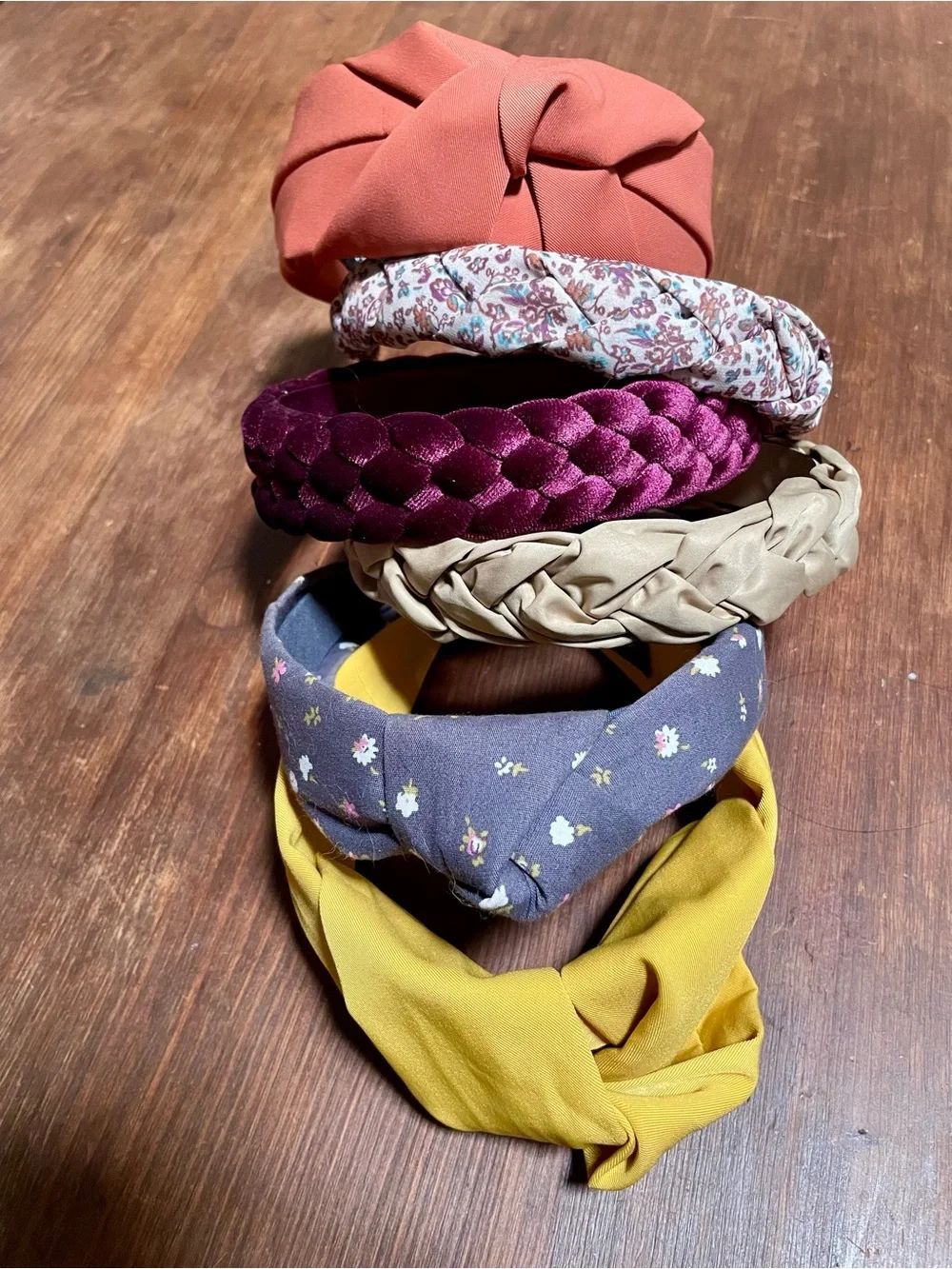6 Women’s headbands for $30